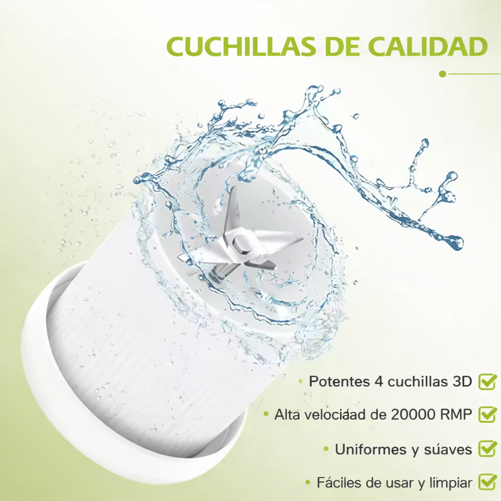 Mini Licuadora Portátil Multifunción