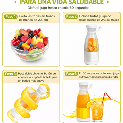 Mini Licuadora Portátil Multifunción